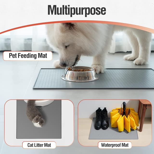 Detalle 2 de Futtermatte für Hunde und Katzen 48 x 30 cm