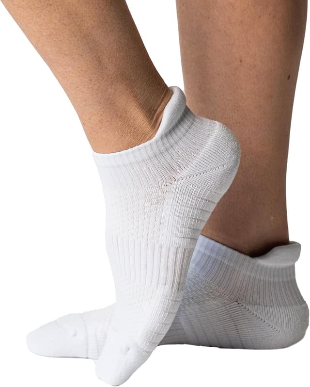 Detalle de Viasox Ankle Compression Socks (14 mmHg) for Women & Men — Extra Cushioned Support