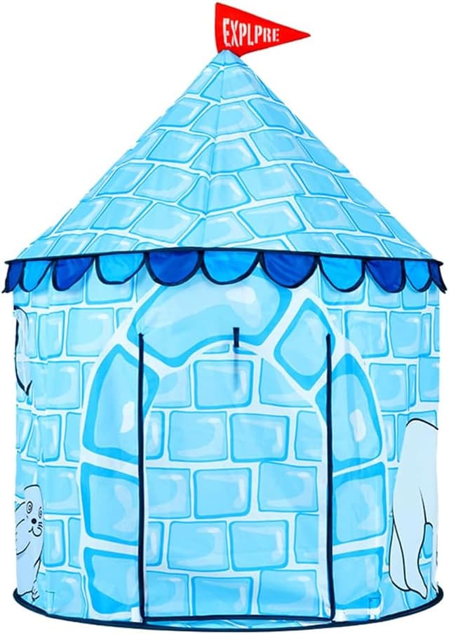 Detalle de Floving Carpa Plegable para niños, Casa de Juegos Azul 🏕