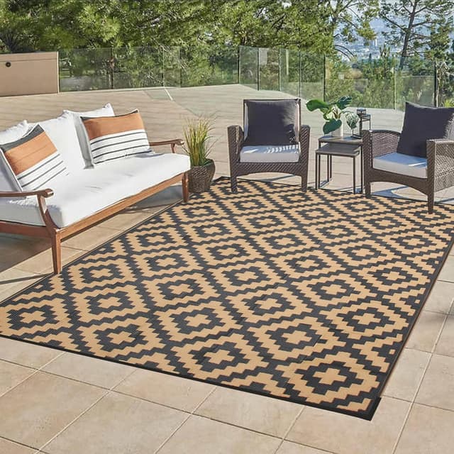 Thumbnail 6 de Enipate Outdoor Rug for Patios, 4x6ft