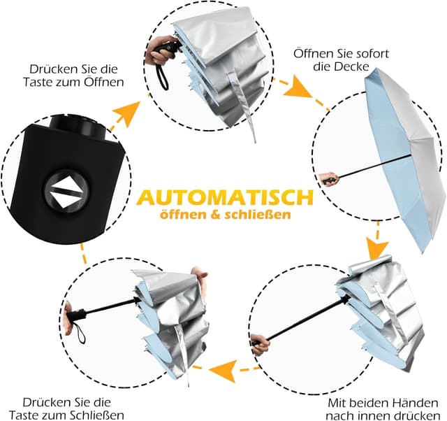 Detalle 2 de HEXSOLID Regenschirm 46 Inch ☂