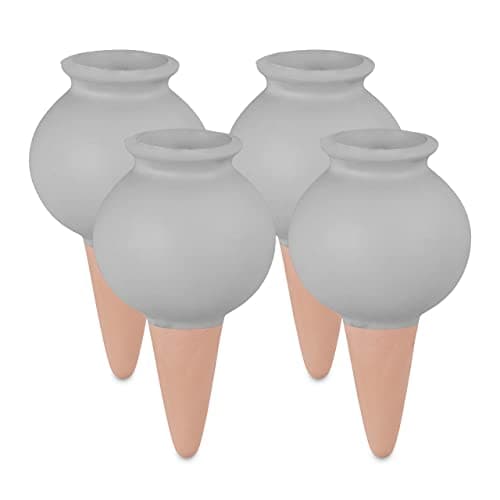 Imagen de Relaxdays 4 Picos Globo autorriego 100 ml para plantas 🌱 en OfertitasTOP