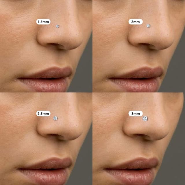 Thumbnail 4 de AceFun Nose Studs 316L 8‑piece set