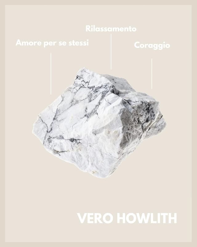 Detalle 2 de GD GOOD.designs Bracciale di perline con lettera “I” in howlite e pietre naturali