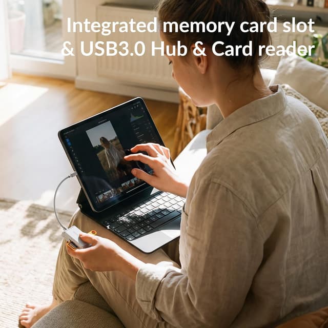Thumbnail 6 de HOURUNTAIL SD/TF-Kartenleser USB-C Plug & Play