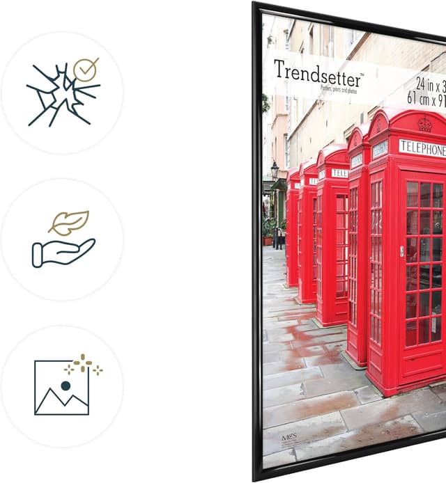 Thumbnail 5 de MCS Trendsetter cadre noir 61x91,5 cm