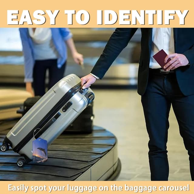 Thumbnail 5 de Dolphin Luggage Tag Set