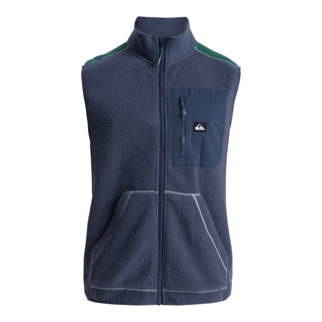 Detalle de Quiksilver Clean Coast Gilet chaleco polar 230 g/m²