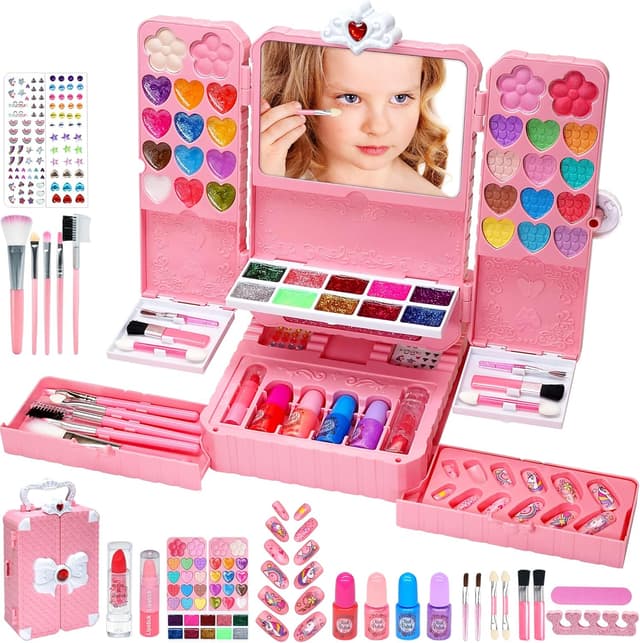 Detalle de Set trucco bambina 74 pezzi Rosa