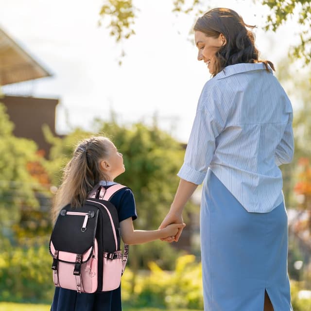 Detalle de Aucuu sac à dos enfant imperméable pour école maternelle, grande capacité