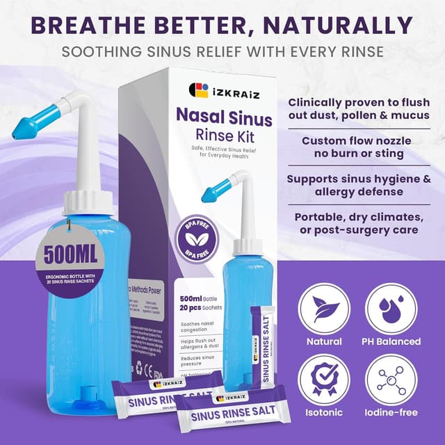 Detalle 2 de Kit lavaggio nasale con pH bilanciato