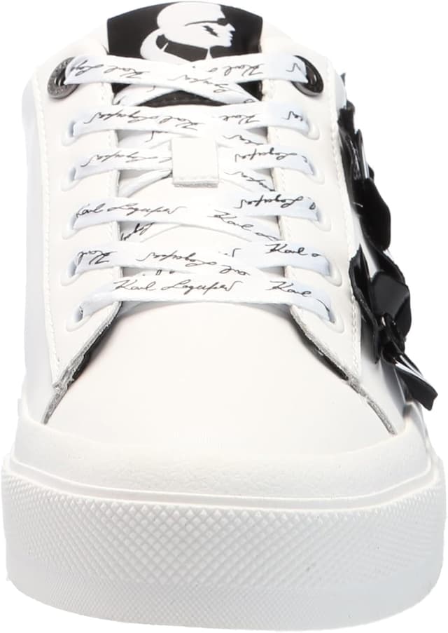 Detalle 2 de Karl Lagerfeld Georgia Sneaker with Flower Embellishments
