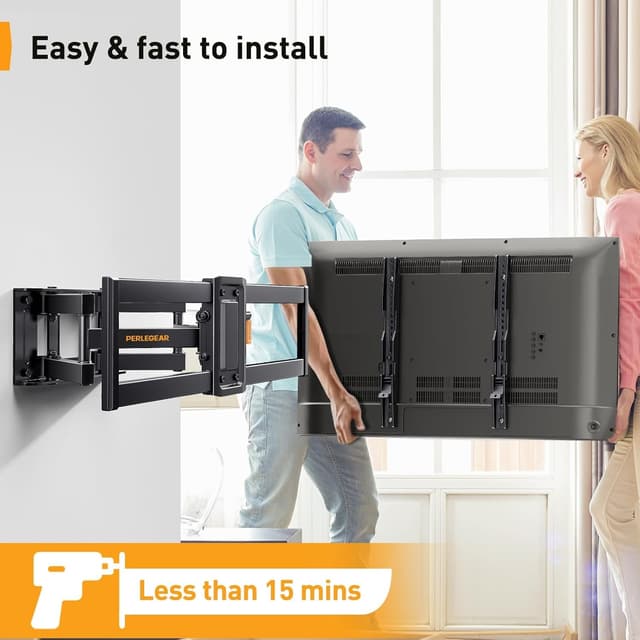 Thumbnail 4 de Perlegear Full Motion TV Bracket 60kg