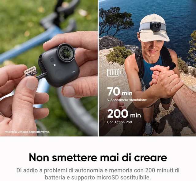 Thumbnail 6 de Insta360 GO Ultra per action cam 4K