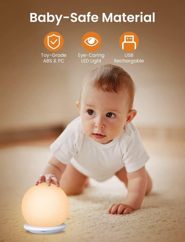 Detalle de KOOFIT Luz Nocturna Infantil recargable