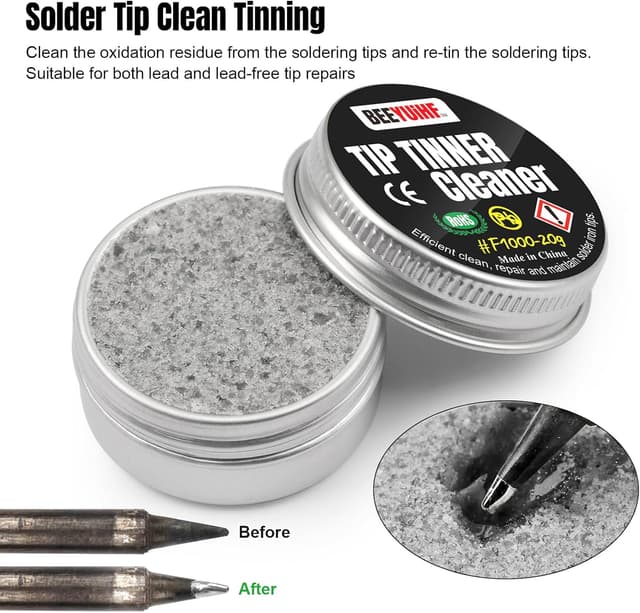 Thumbnail 1 de BEEYUIHF Soldering Tip Cleaning Kit