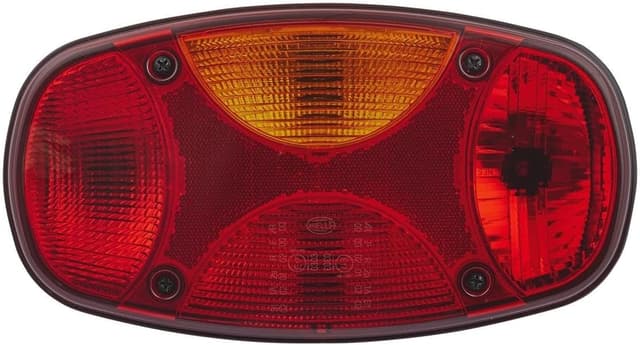 Detalle 2 de HELLA 2VA 343 640-131 feu arrière Cargoluna 12V avec fonction d’illumination multicolore (montage en saillie/visse)