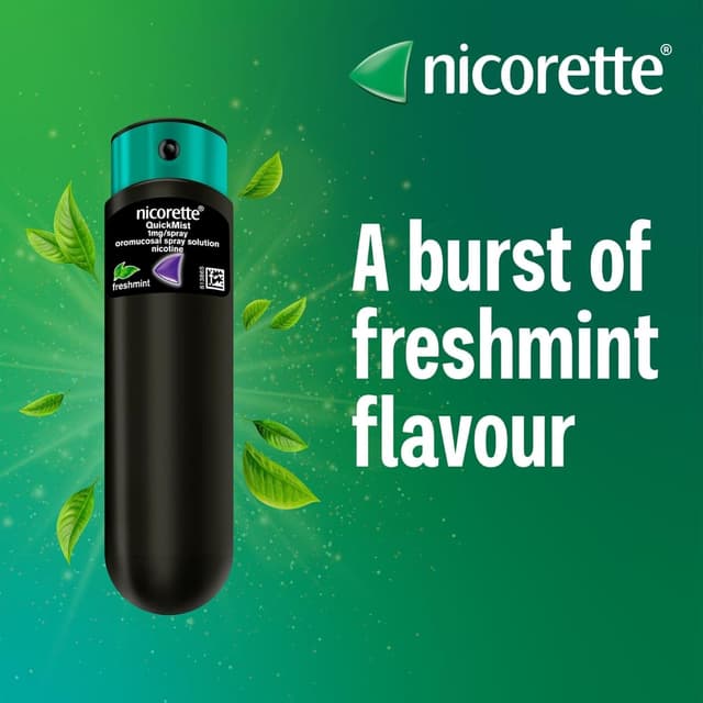 Thumbnail 2 de Nicorette QuickMist Freshmint 2 x 150 sprays 🚬