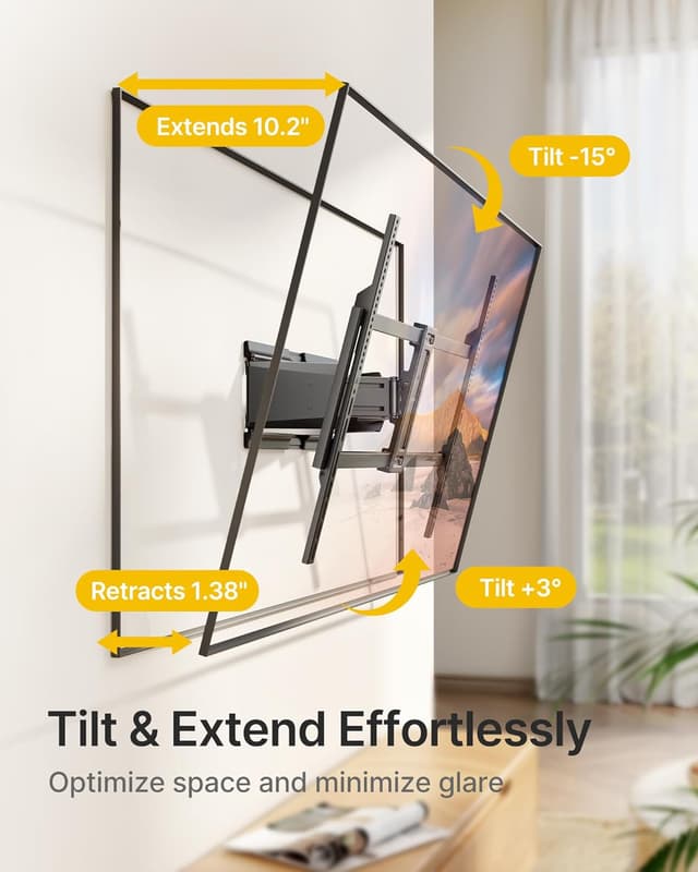 Thumbnail 4 de monTEK Ultra Slim TV Wall Mount 50–100