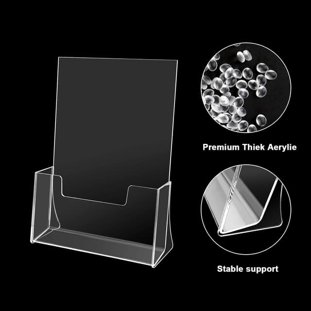 Thumbnail 4 de ROSSHINE A5 Leaflet Holder 2 Pack