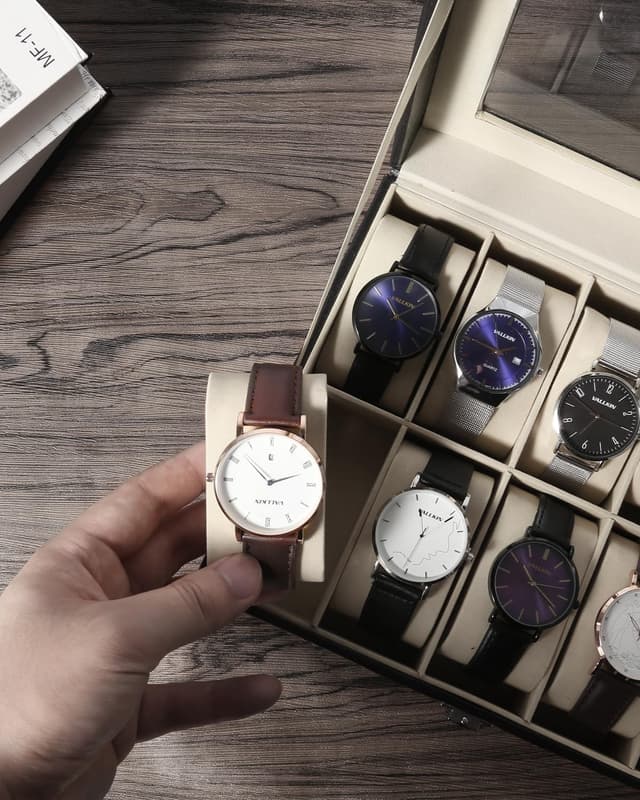 Thumbnail 5 de Uten Caja de Relojes con 12 Rejillas y Cristal 🕰