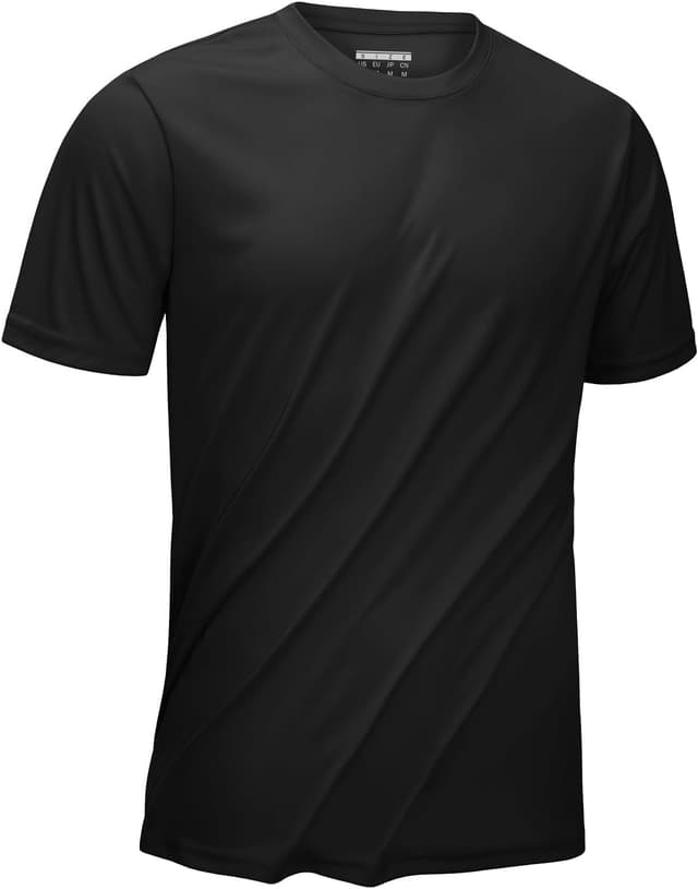 Detalle de KEFITEVD UV Shirt für Herren – kurzarm, schnelltrocknend und atmungsaktiv für Sport & Outdoor