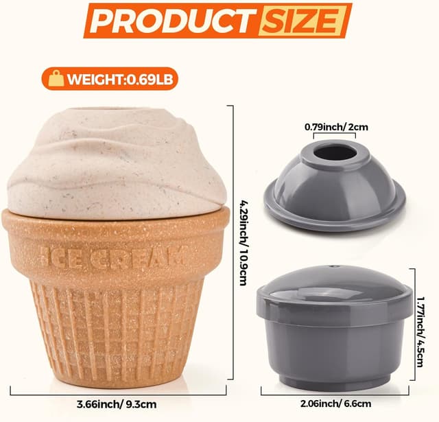 Thumbnail 1 de AUSCAT Frozen Dog Treat Toy slow feeder 1️⃣