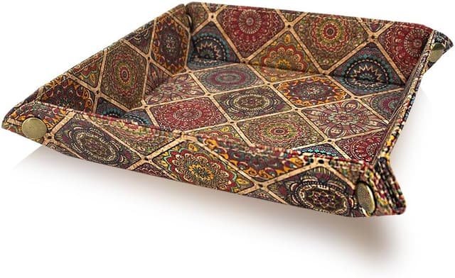 Detalle 2 de boshiho Valet Tray Cork Catchall 21 cm