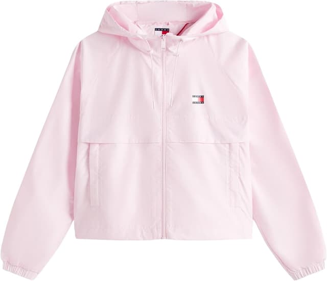 Detalle de Tommy Jeans Donna Giacca a vento Essential con cappuccio
