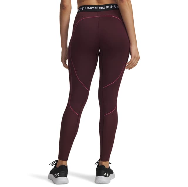 Detalle de Under Armour UA ColdGear Textured Legging para mujer: malla térmica con textura