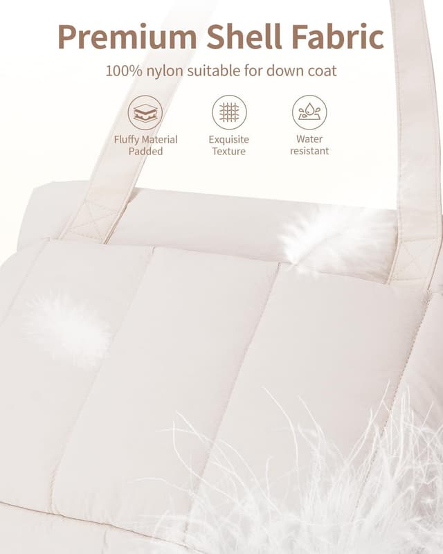 Thumbnail 1 de Narwey Large Puffer Work Tote for Women