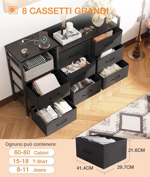 Thumbnail 5 de ODK Cassettiera 132x30x88 cm