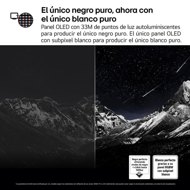 Detalle 2 de LG OLED65C56LB TV OLED evo AI C5 65'