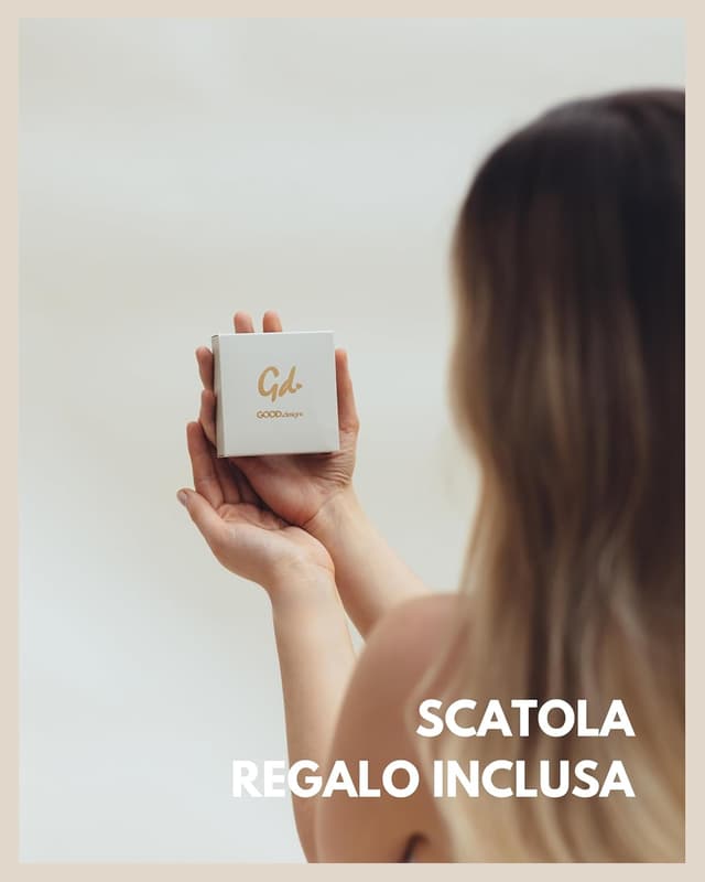 Detalle de Set di 3 collane in acciaio inox per donna con placcatura oro 18K, oro rosa o argento (snake 2mm/4mm + figaro 4mm)