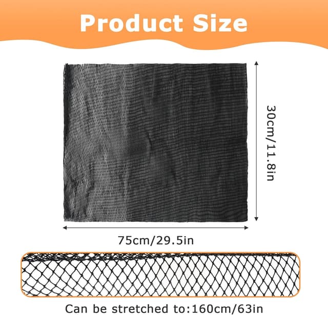 Detalle de BDHYYM 3er-Set afrikanische Netzschwämme (African Net Sponge) – Duschschwamm, Peelinghandschuh-Set für Körper & Rücken