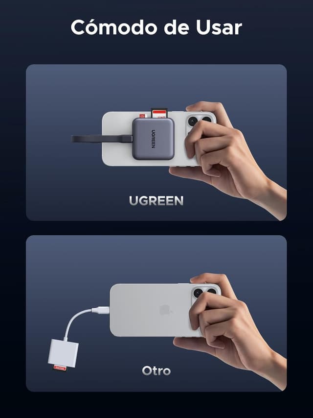 Thumbnail 6 de UGREEN Lector Magnético SD/TF 4.0 UHS II USB-C 100W 💾