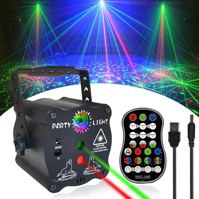 Imagen de Mini Disco Ball DJ Light 500 sq ft 🎉 en OfertitasTOP