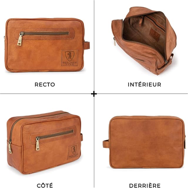 Thumbnail 4 de Berliner Bags Paul trousse toilette 28×19×10cm