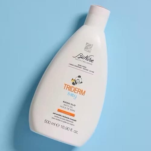 Detalle 2 de Bionike Triderm Baby Bagno Olio 500 ml per neonato e bambino pelli sensibili