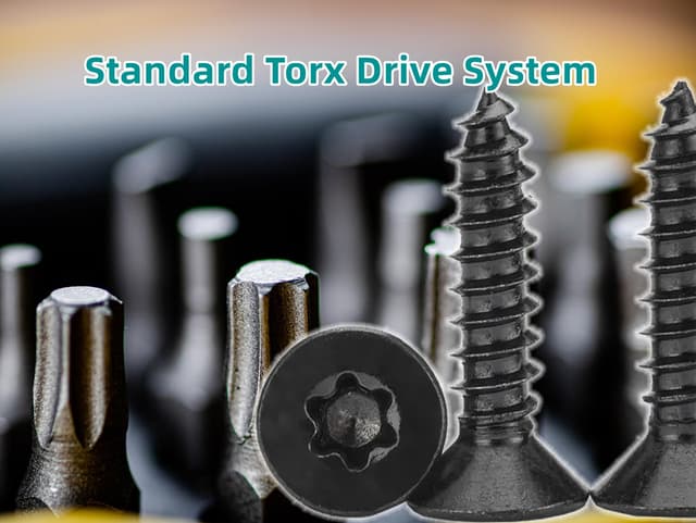 Thumbnail 3 de M5x25mm Torx Senkkopf Holzschrauben Edelstahl 304