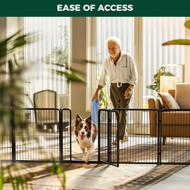 Detalle de FXW Indoor Dog Playpen 32-inch 8-Panel