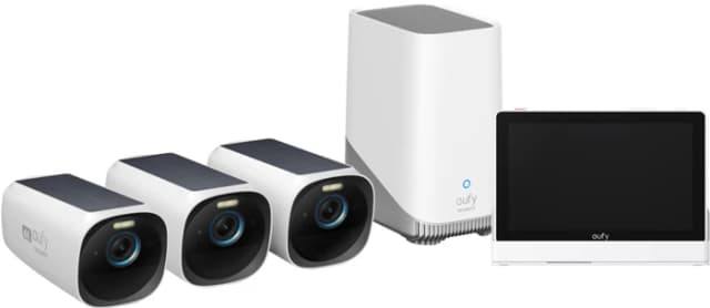 Thumbnail 26 de eufy eufyCam 3 3er-Pack mit Smart Display E10 8-Zoll