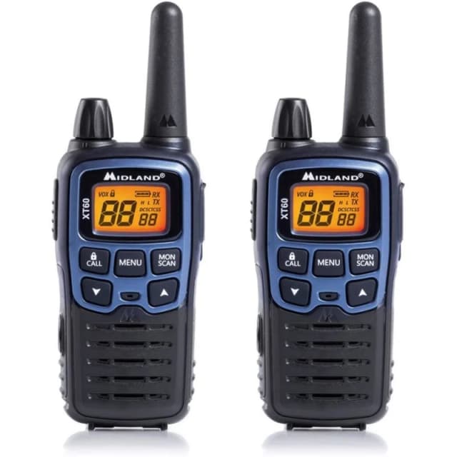 Imagen de Midland XT60 Pack 2 Walkie-talkies PMR446 azules en OfertitasTOP
