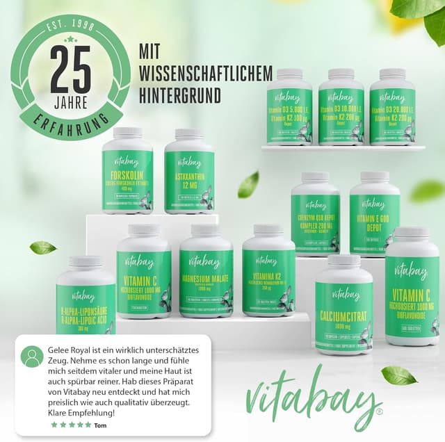 Thumbnail 4 de Vitabay Gelée Royal 170mg Kapseln 🍯