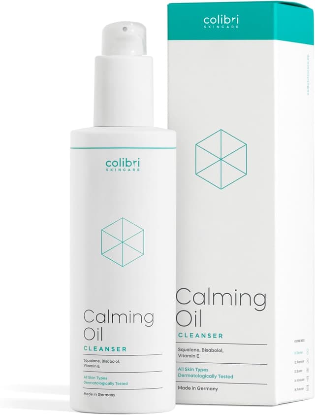 Detalle de Colibri Skincare CALMING OIL CLEANSER 200 ml : nettoyant apaisant à base d’huile