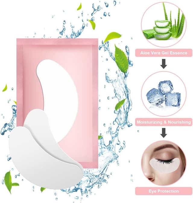 Thumbnail 2 de URAQT Parches pestañas 50 pares