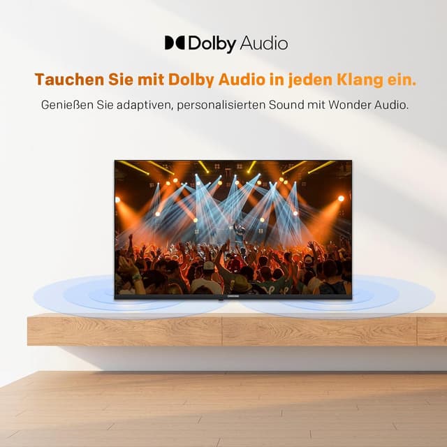 Thumbnail 6 de coocaa Smart TV 32 Zoll (80 cm) QLED-HD mit Google TV, HDR10 & Dolby Audio