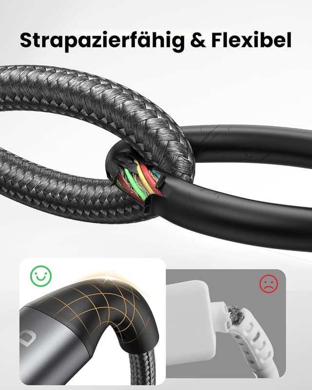 Thumbnail 3 de Silkland USB C Kabel Kurz 30 cm