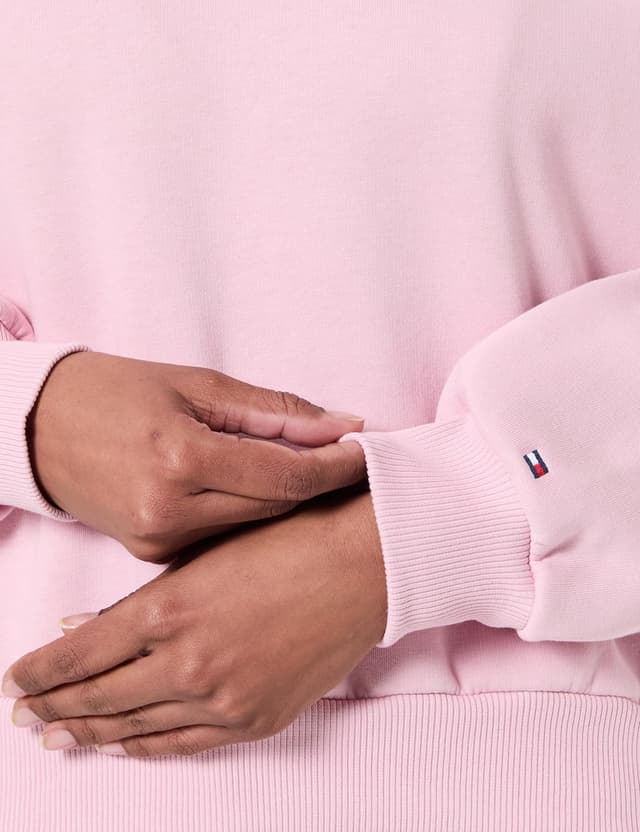 Detalle de Tommy Hilfiger Adaptive Damen Pullover-Sweatshirt mit Corp-Logo (Ww0ww47831)