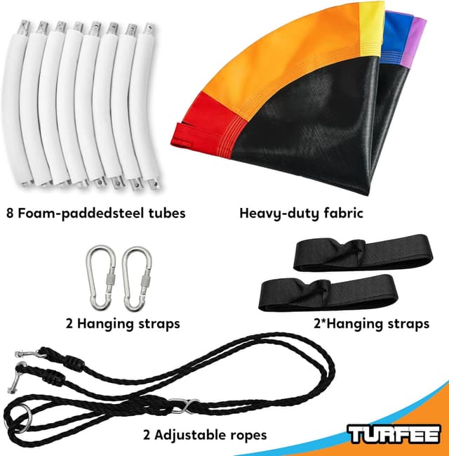 Thumbnail 5 de TURFEE 40 Rainbow Saucer Swing 900 lb